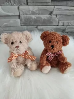 Mini plyšový medvedík - 2 druhy