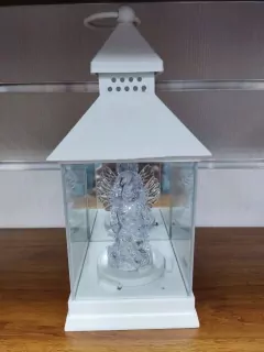 LED lampáš biely menší