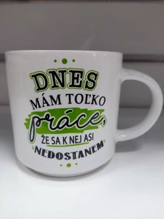 Hrnček Veľa práce
