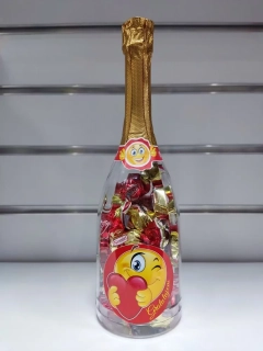 Cukríková fľaša srdce
