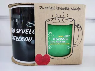 Meniaci sa hrnček - Učiteľka