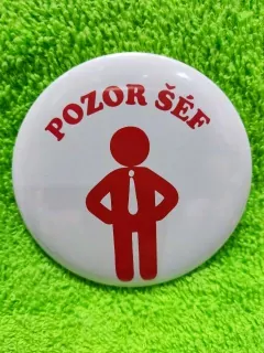 Odznak Pozor šéf