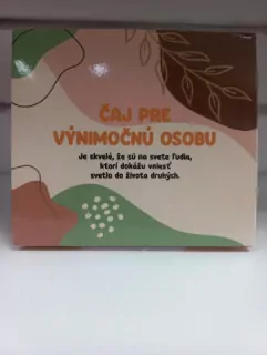 Čaj pre výnimočnú osobu