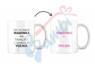 Meniaci sa hrnček: Som tolerantná maminka