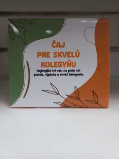 Čaj pre skvelú kolegyňu
