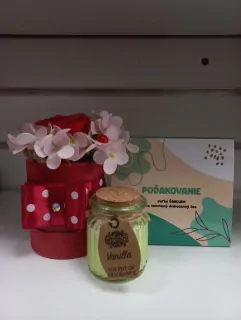 Mydlová sada Poďakovanie