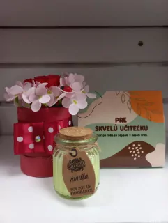 Mydlová sada pre skvelú učiteľku