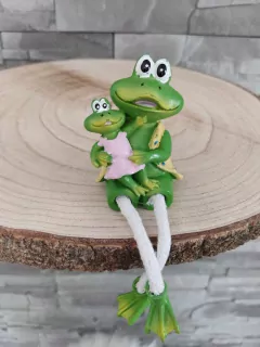 Žabka so žabiatkom