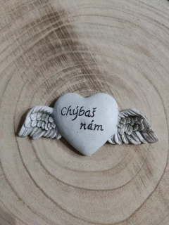 xSrdiečko s krídlami - chýbaš nám