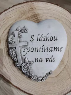 Srdce - s láskou spomíname na vás