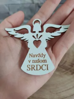 Drevený anjelik