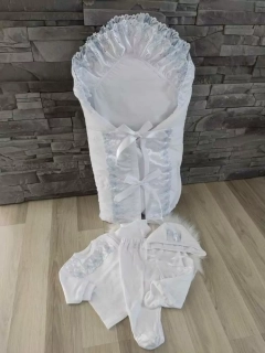Komplet na krst so zavinovačkou pre chlapčeka