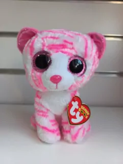 Plyšový biely tiger Asia