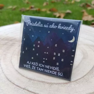 Magnetka - Priatelia sú ako hviezdy.