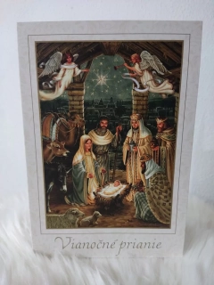 Prianie do obálky: Vianočné prianie - s tromi Kráľmi