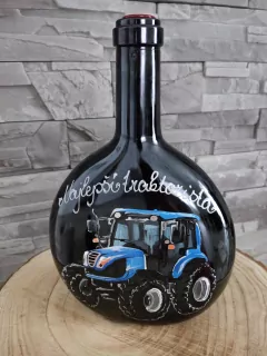  Maľované víno: Najlepší traktorista - 1,5l