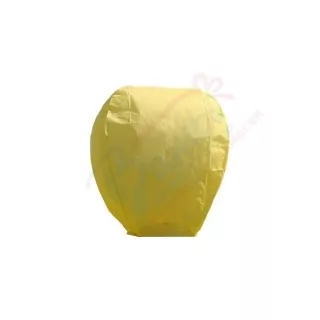 Lampión šťastia žltý