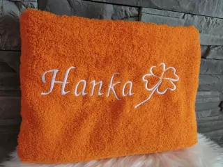 Osuška s menom Hanka