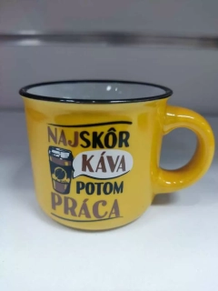 Minihrnček - Najskôr káva, potom práca