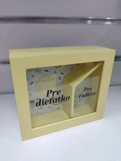 Pokladnička DUO Pre dieťatko