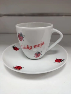 Hrnček s podtáckou - Láska moja