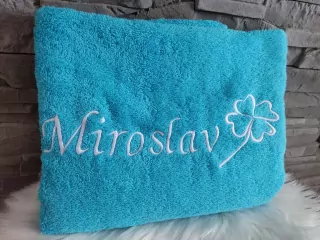 Osuška s menom Miroslav