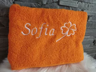 Osuška s menom Sofia