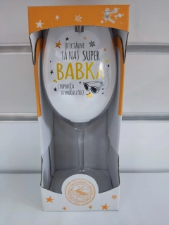 Pohár na víno- Babka