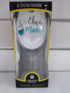 Pohár na víno Elixír mladosti
