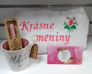 Meninová darčeková sada Alžbeta