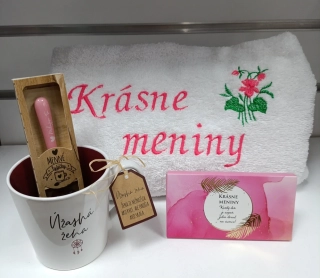 Meninová darčeková sada Úžasná žena