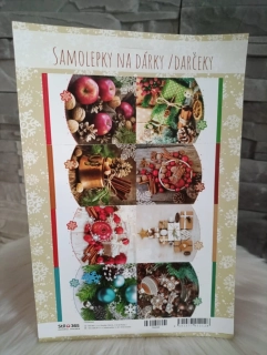 Samolepky na darčeky