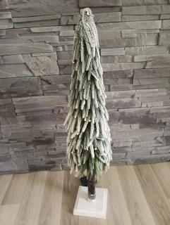 LED zasnežená jedlička 77 cm