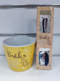 Darčeková sada pre babku hrnček+lyžička