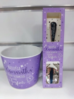 Darčeková sada pre kamarátku hrnček + lyžička