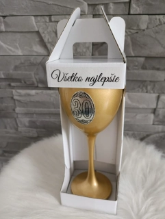Pohár 30 zlatý