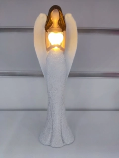Anjel so srdiečkom LED
