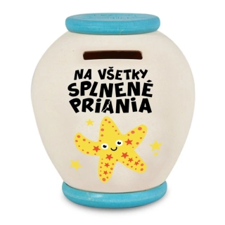 Pokladnička bambusová Na všetky splnené priania