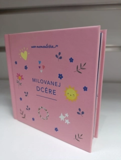 Mini kniha - Milovanej dcére