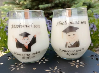Sviečka k promócií