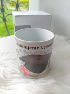 Hrnček na promócie diplom