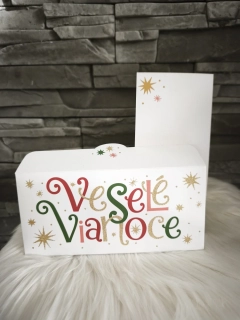 Obálka na peniaze: Veselé Vianoce