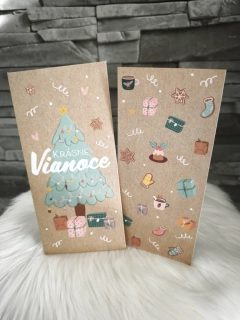 Obálka na peniaze: Krásne Vianoce
