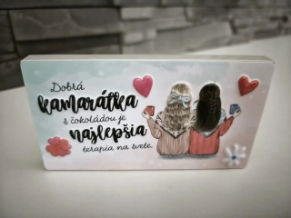 Čokoláda Dobrá kamarátka 3D