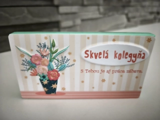 Čokoláda Skvelá kolegyňa 3D