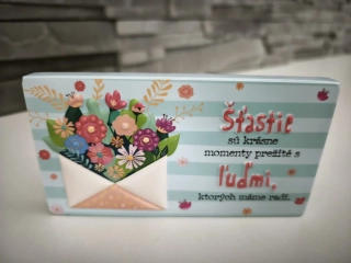 Čokoláda Šťastie 3D