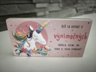Čokoláda Výnimočný človek 3D