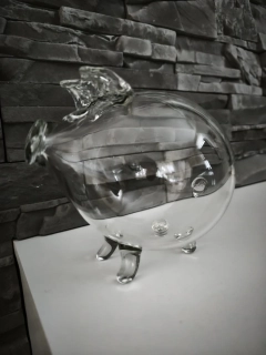 Pokladnička – sklenené prasiatko 🐷💎