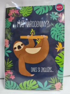 Hracie blahoželanie k narodeninám leňoch