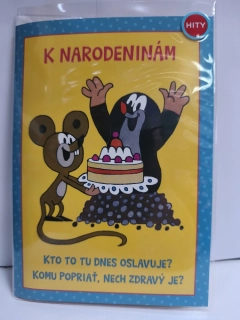 Hracie blahoželanie k narodeninám krtko
